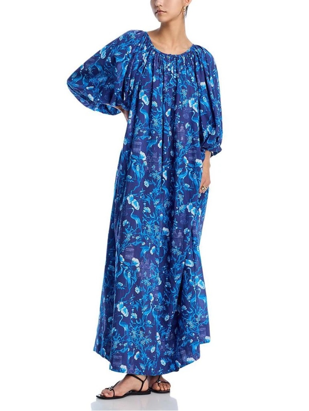 Coniglio Palm Beach Grace Maxi Dress in Cranes Indigo